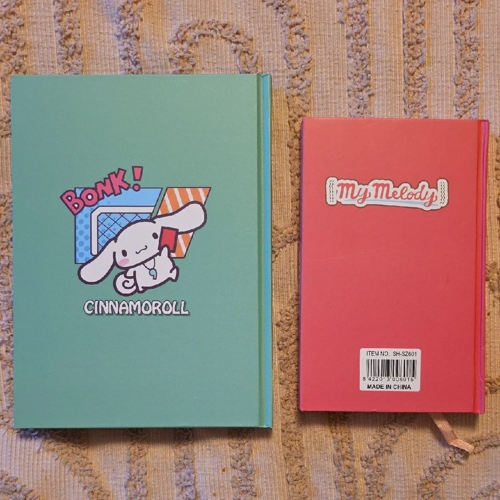 Cinnamoroll and My Melody Notebooks - Picture 2 of 11